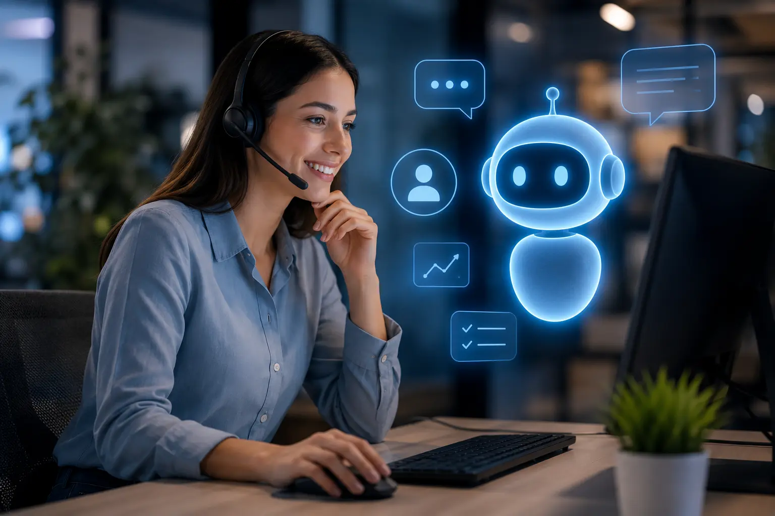 Imagen Taller práctico BIZ: IA aplicada en la atención al cliente
