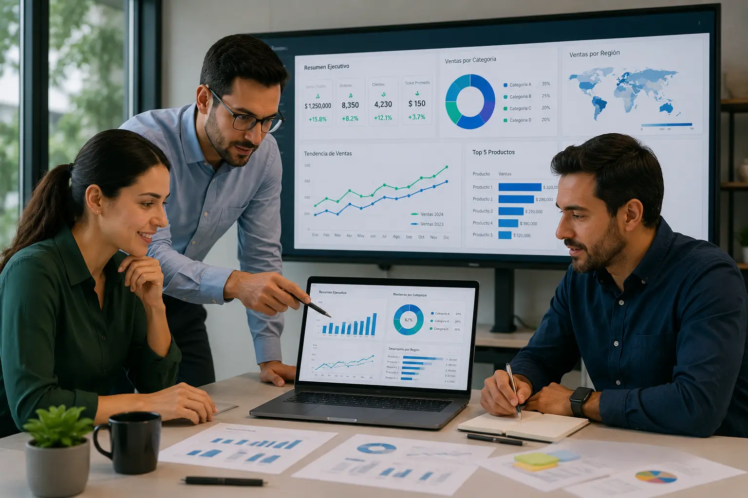 Imagen Analítica Descriptiva y Dashboards Ejecutivos con Herramientas Modernas