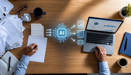 Foto de Productividad con inteligencia artificial: de tareas repetitivas a procesos eficientes
