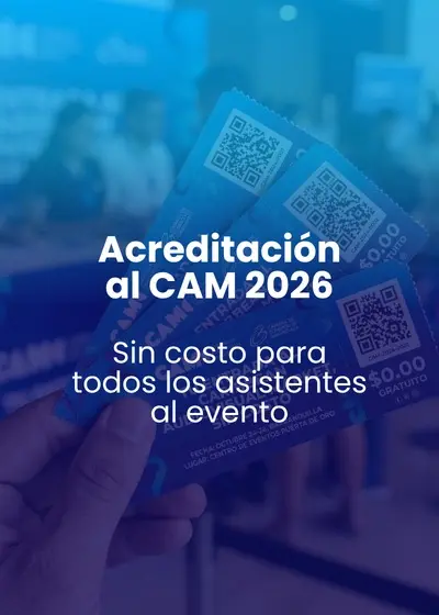 Acreditación gratuita al CAM 2026