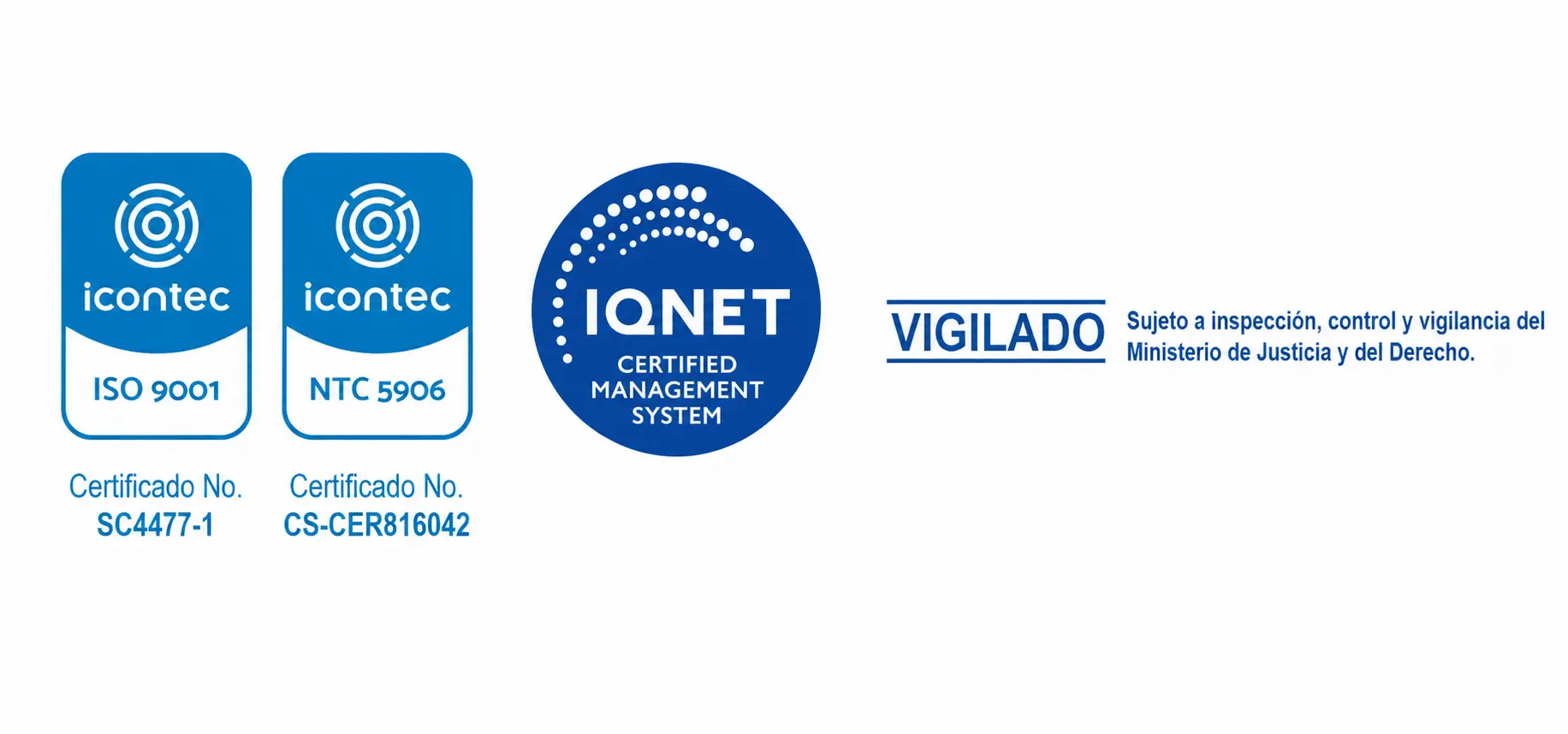 Certificaciones iqnet ccb