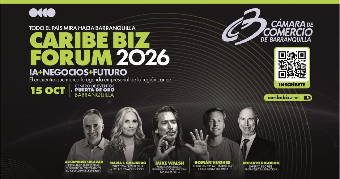 Foto de Este 15 de octubre, Caribe BIZ Forum 2026 llega con Estrategia Aumentada para anticipar las decisiones que están transformando los negocios